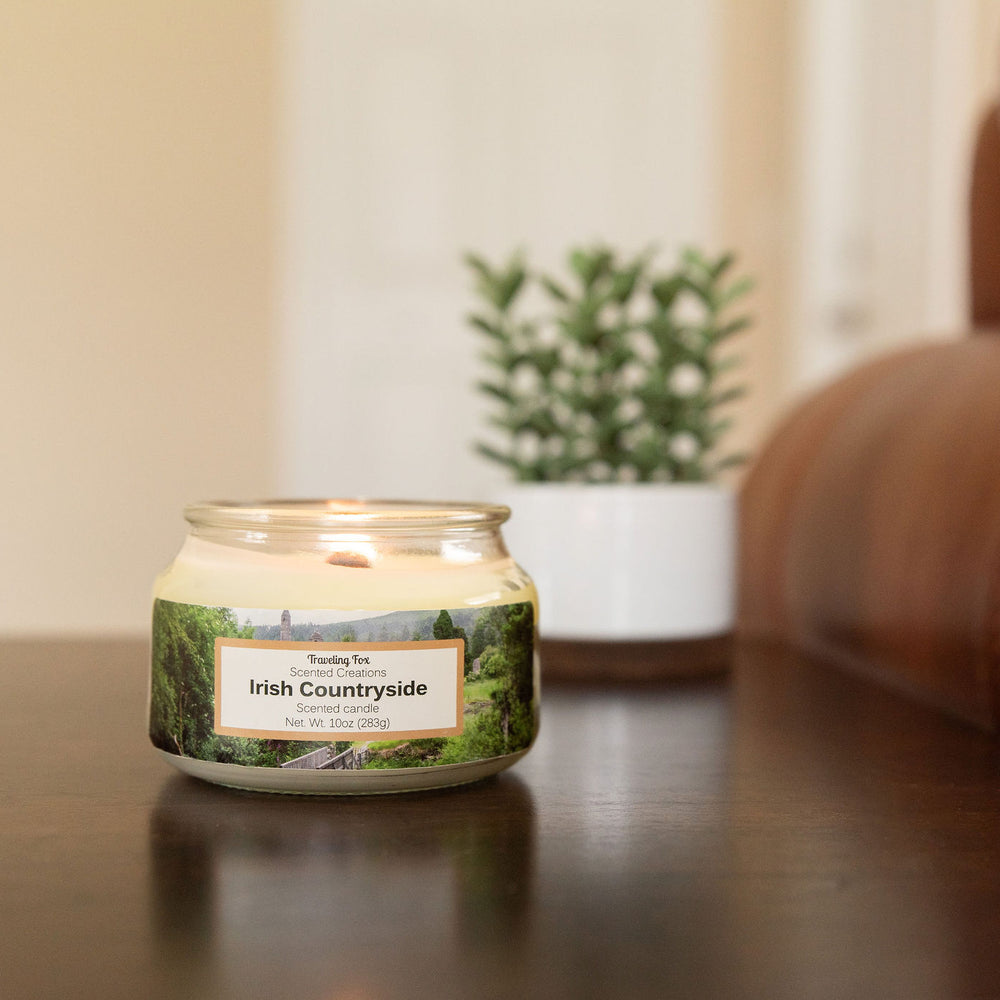 Irish Countryside Scented Candle - Traveling Fox Scented Creations