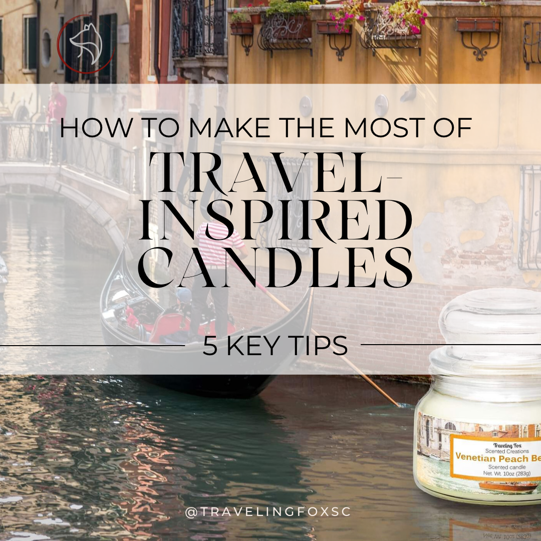 Escape the Everyday with Our Travel-Inspired Scented Candle
