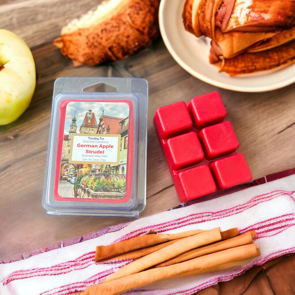 German Apple Strudel Melts - Traveling Fox Scented Creations