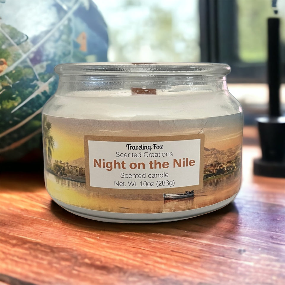 Night on the Nile Candle - Traveling Fox Scented Creations